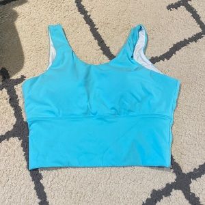 NVGTN LIGHT BLUE OPEN BACK TOP SIZE L!!!
